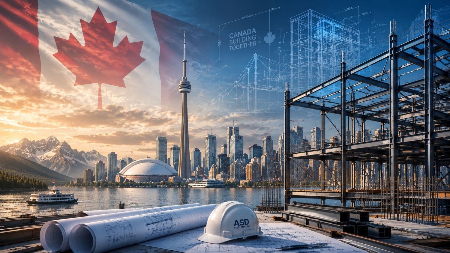 Structural steel construction across Canada